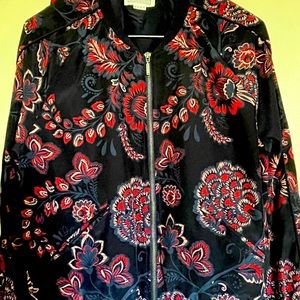 Paisley bomber jacket